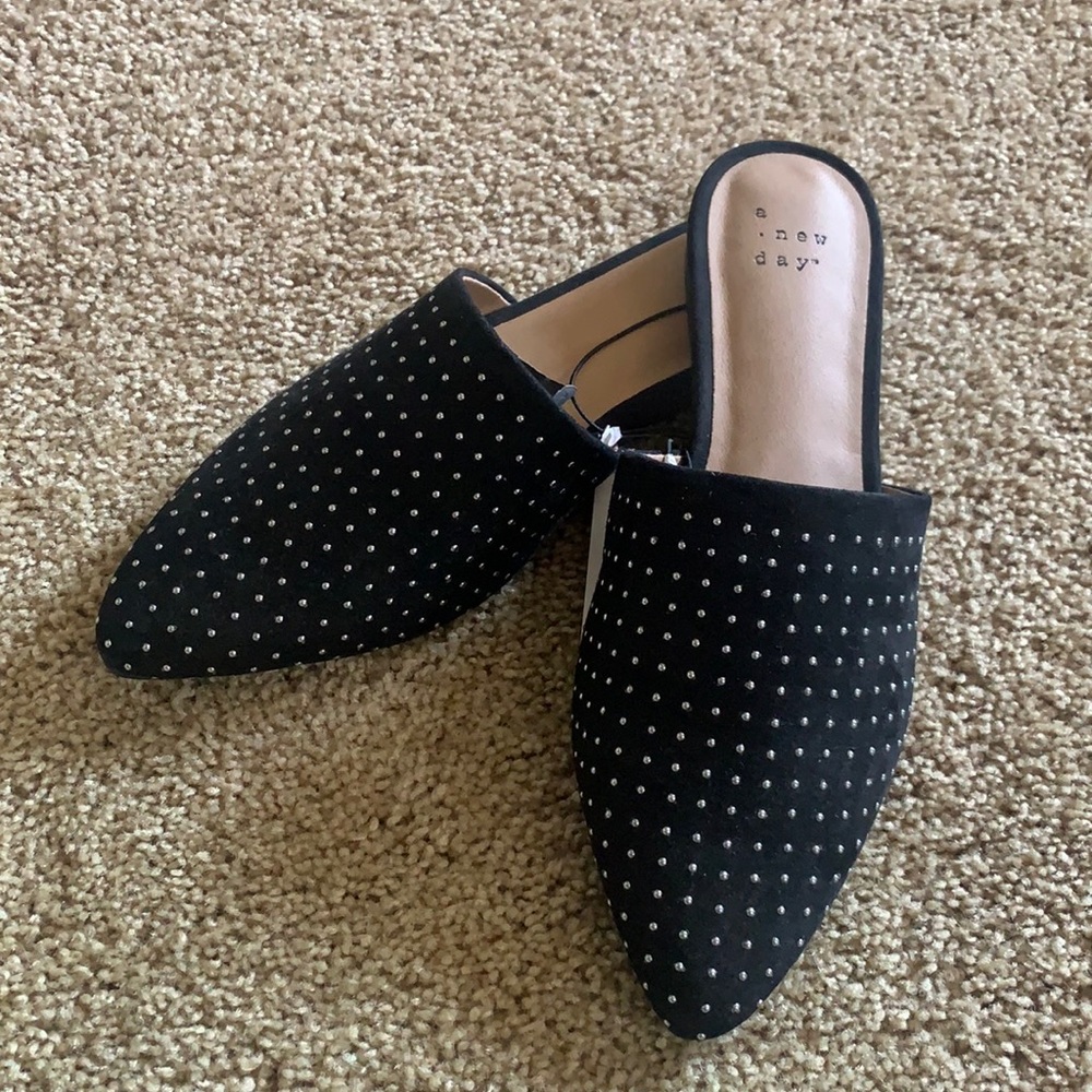Studded mules